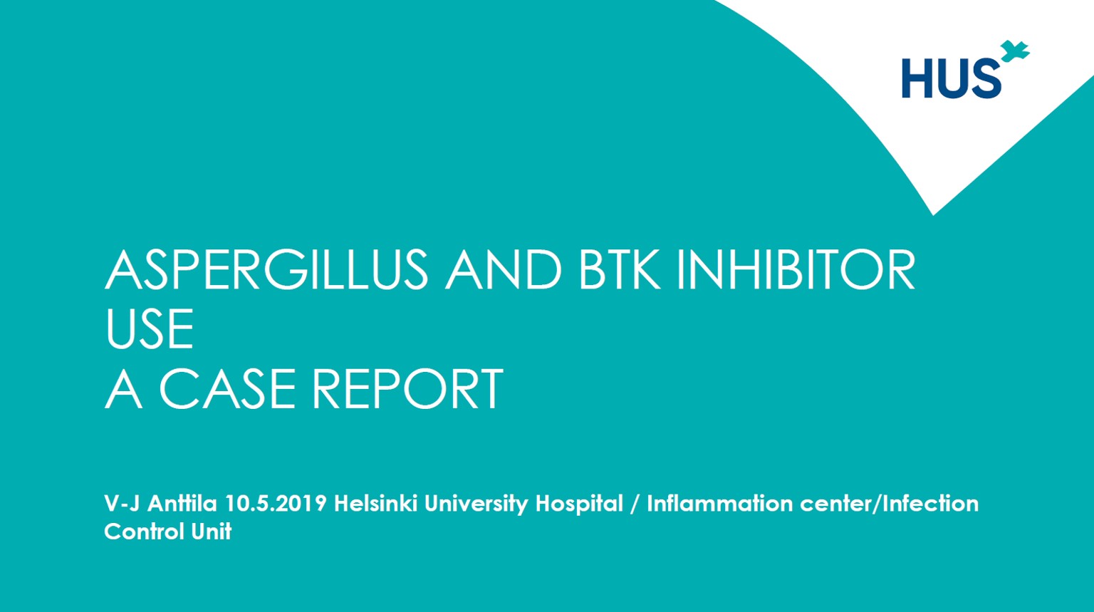 Aspergillus and BTK inhibitor use Presentation